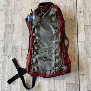 Kelty Ridgeway Red Hydration Backpack Never Used Bladder Pack Included‎